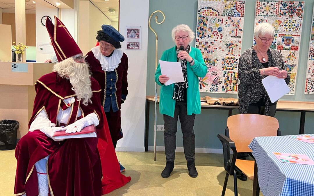 Sint en piet in het KC